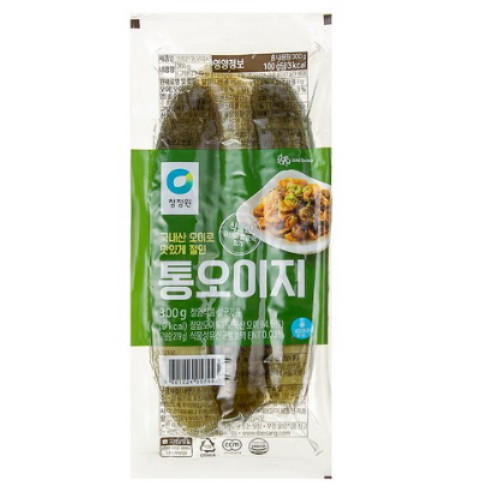 대상 청정원 통오이지 300g (6개)_이미지