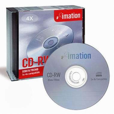 �̸��̼� CD-RW 700MB 4x ����