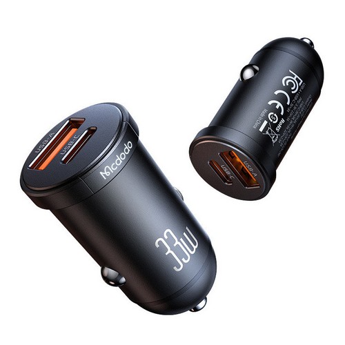 Mcdodo 33W PD 미니 2포트 LED 차량용 고속 충전기 CC-232_이미지