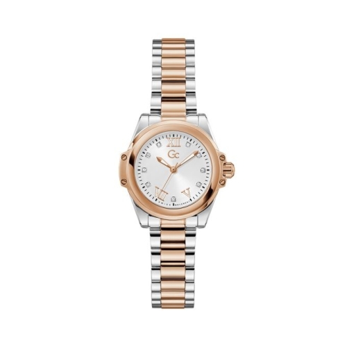 게스 여성 로즈골드 투톤 볼트 레이디_Z58001L1