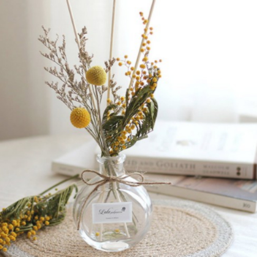 라라포푸리 골든 미모사 드라이 플라워 디퓨저 100ml (1개)_이미지