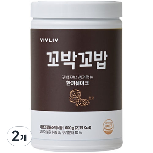 비브리브 꼬박꼬밥 초코 600g (2개)_이미지