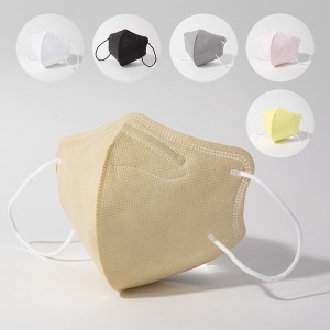 비츄인 KF94 새부리형 정마스크 대형 25매 베이지 보니따 D049_이미지