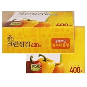 알티피아 대용량크린일회용장갑 400매 비닐장갑 W05D99C
