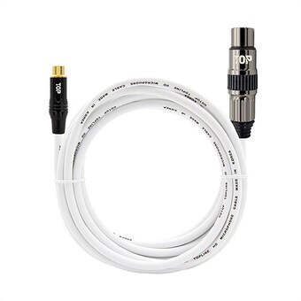 탑라인에이치디 HDTOP RCA to XLR FF 화이트 케이블