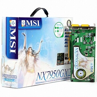 MSI 지포스 7950GX2 NX7950GX2-T2D1GE 1GB MSP