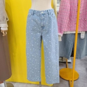 DP01 플라워 워싱 데님배기 대동 L255UJE501