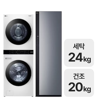 LG전자 트롬 워시타워 W20WD + 스타일러 <b>SC5GMR52</b>