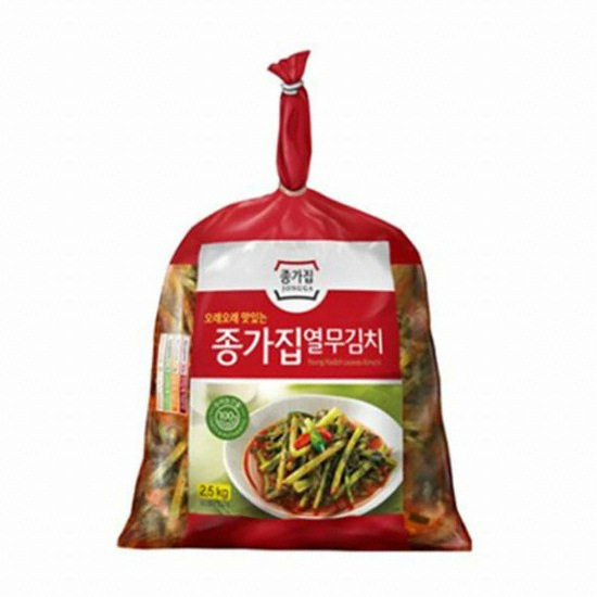 대상 종가 열무김치 2.5kg (1개)
