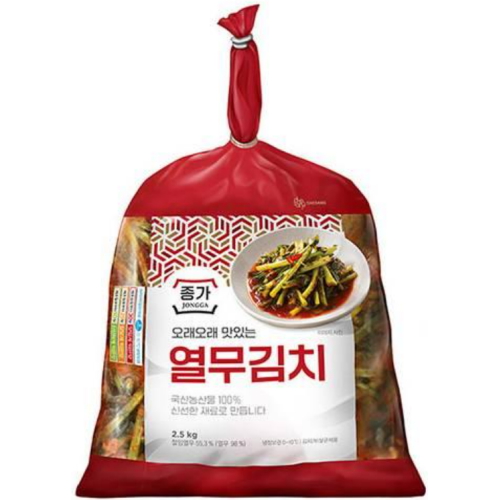 대상 종가 열무김치 2.5kg (1개)