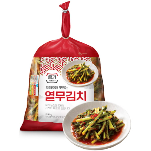 종가 열무김치 2.5kg (1개)