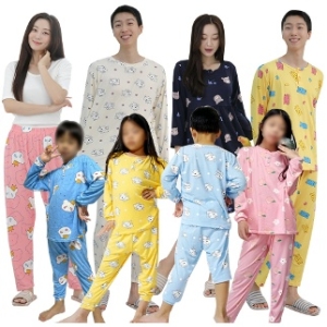 아동 흰둥이 상하세트 캐릭터
