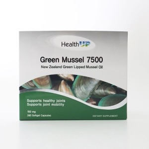 초록잎홍합 오일 그린머슬 7500mg 240캡슐
