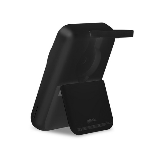 지클릭커 15W 그릭 폴딩 with 워치 2in1 맥세이프 보조배터리 5000mAh_이미지