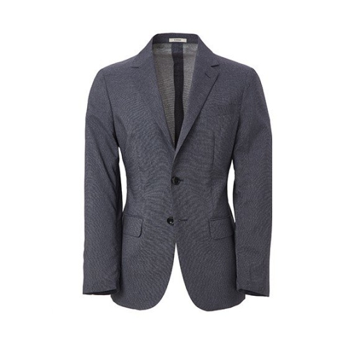 맨잇슈트 Zstage 하복 네이비 솔리드 플렉시블 슬림핏 자켓 ZEGB10-956