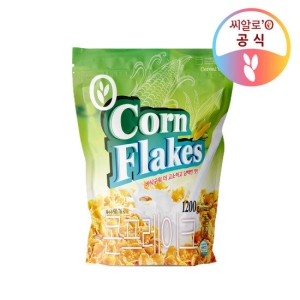 씨알푸드 씨알로 콘프레이크 대용량 지퍼백 1.2kg [4개]