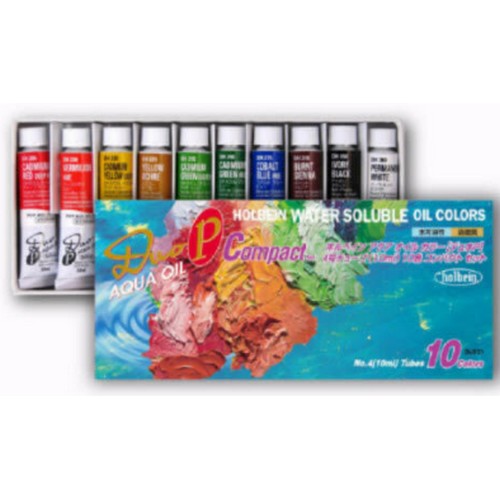 홀베인 수용성 유화물감세트 DUO10ml (10색)_이미지