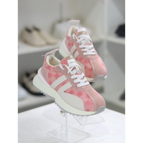 바이로쏘 셀러허브 아울렛 세이브존03 패턴 포인트 레이스업 6.0cm 키높이 스니커즈 BY 23S10962AG2 셀러허브_이미지