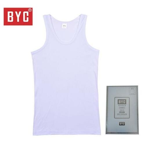 BYC XBG98297 고급 100수 그랜드 남성 런닝 백수런닝_이미지