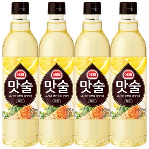 해표 맛술 레몬 800ml (4개)_이미지