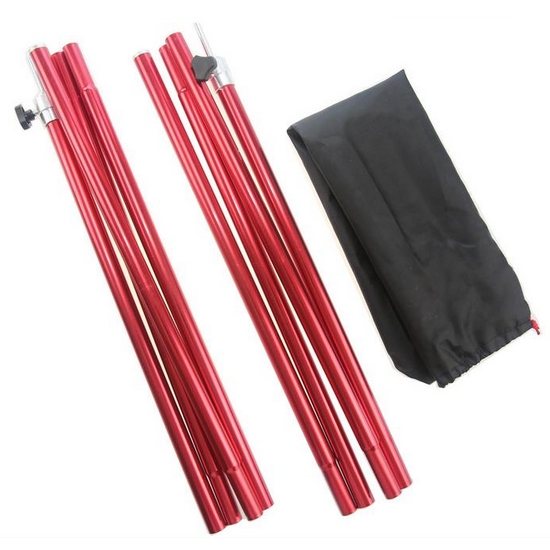 캠핑문 컨트럴 조절 알루미늄 폴대 20파이