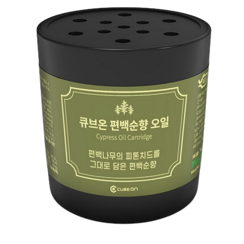 큐브온 차량용 방향제 리필용 (5개)