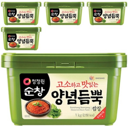 청정원 순창 양념 듬뿍 쌈장 1kg이미지입니다. 누르면 해당 게시물로 새창이동합니다.