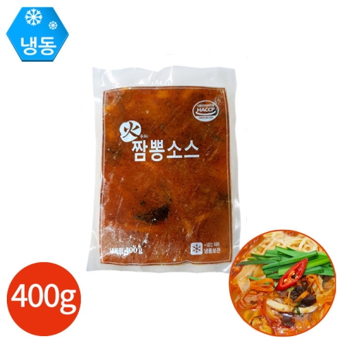 건우유통 불맛 짬뽕소스 400g 5봉