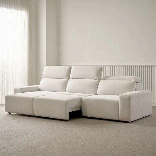 홈인홈 모딩 슬라이딩 패브릭 소파 4인용