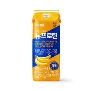 대상웰라이프 마이밀 마시는 뉴프로틴 바나나 로우슈거 190ml (30개)_이미지