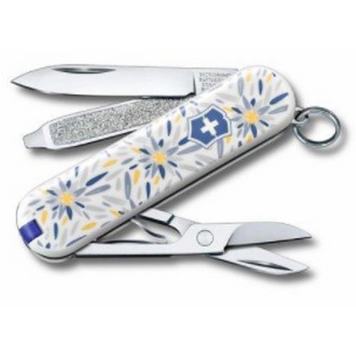 클래식 SD 리미티드 에디션 2021 스몰 포켓 스위스 아미 나이프 알프스 에델바이스 해외구매