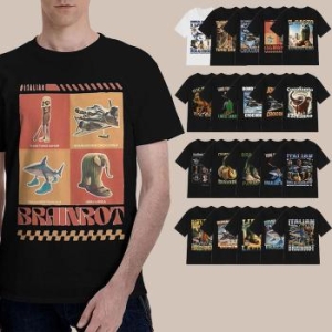 여름 이탈리아 브레인롯 트랜디 티셔츠 BM-089 38173475