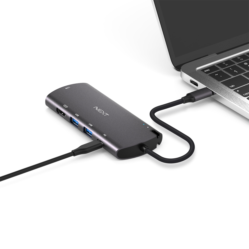 이지넷유비쿼터스 NEXTU NEXT-M2287TCH (6포트/USB 3.0 Type C)_이미지