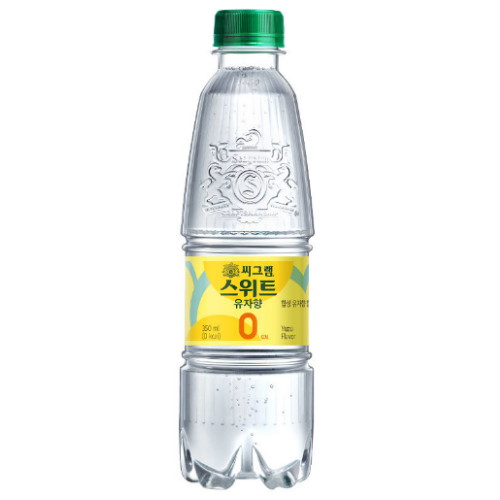 코카콜라음료 씨그램 스위트 유자향 350ml (24개)_이미지