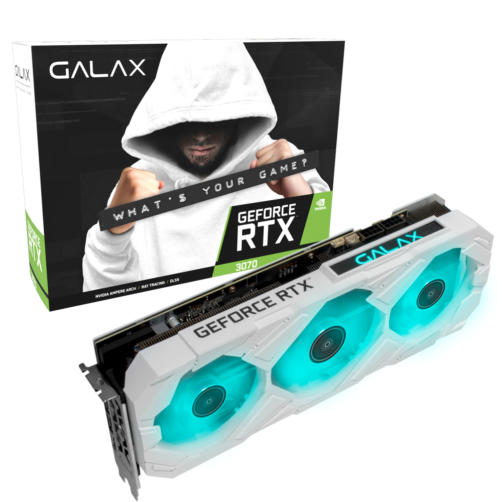지포스 RTX 3070 EX GAMER WHITE OC D6 8GB LHR