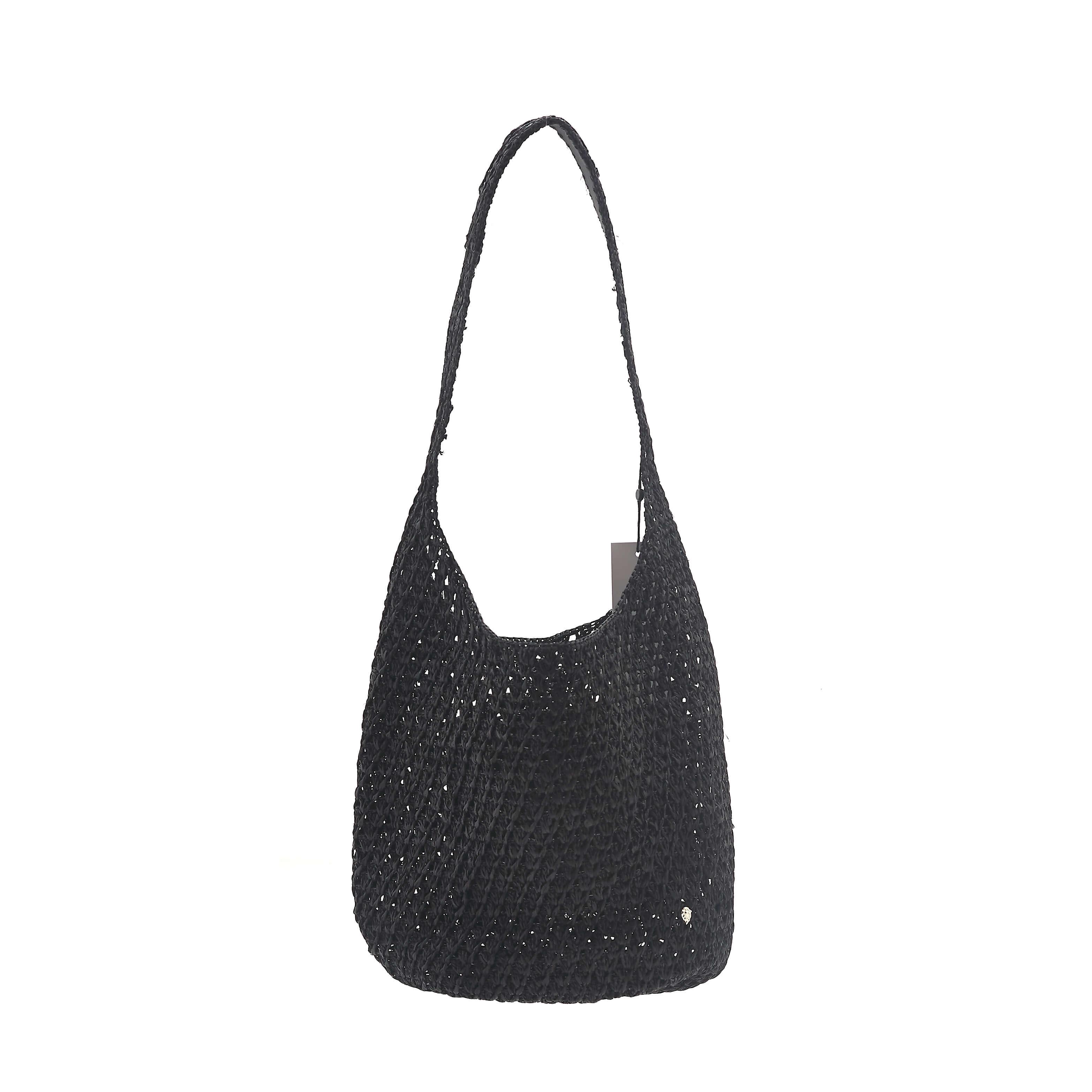여성 라니 라피아 크로셰 숄더백 네츄럴 BAG52240 NATURAL