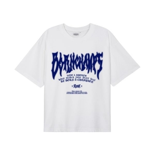 본챔스 BORN CHAMPS 7 COLORS TRIBAL SHADOW 오버핏 반팔티셔츠 B25ST42 223014 화이트 S_이미지