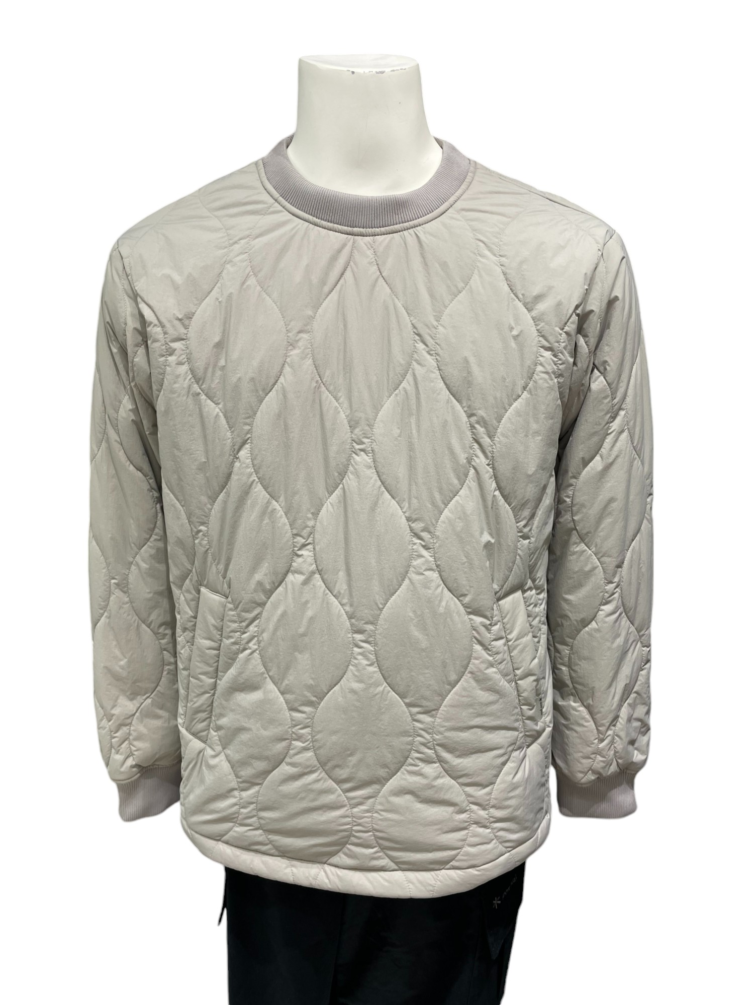 리사이클 퀼팅 맨투맨 S24WUFHT02BY