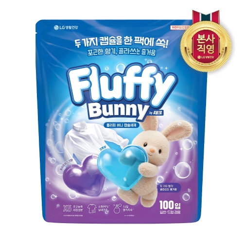 플러피 버니 캡슐세제 100개입