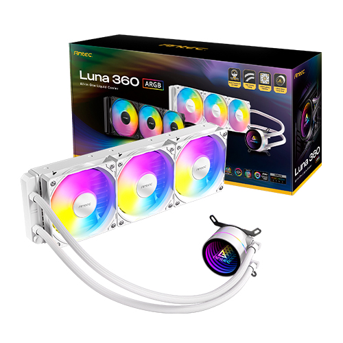 Antec Luna 360 ARGB (화이트)_이미지