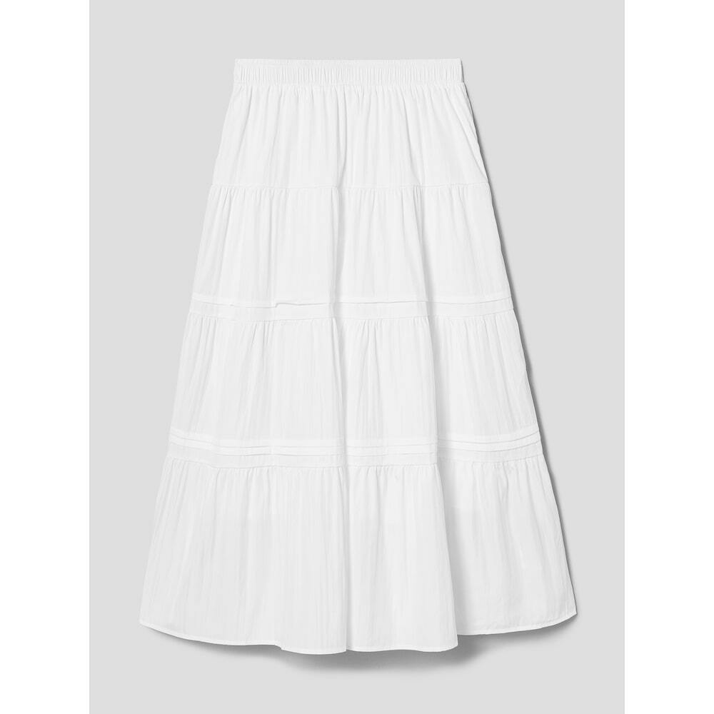 삼성물산 에잇세컨즈 캉캉 롱스커트 화이트 356727SB11