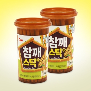 청우식품 참깨스틱 진 85g (2개)_이미지