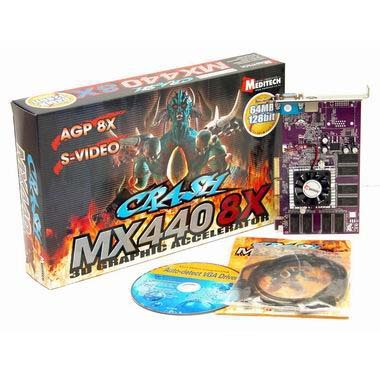 미디테크 지포스4 MX440 8x 128Bit 64MB
