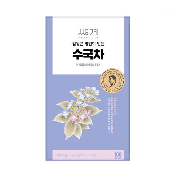 쌍계명차  김동곤 명인이 만든 수국차 100T