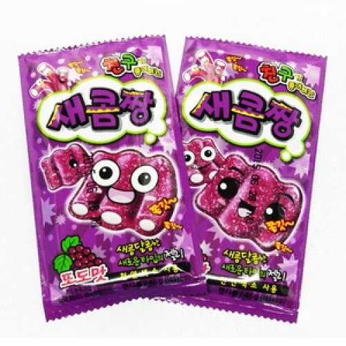 새콤짱 포도맛 1각 24봉 추억의 량식품