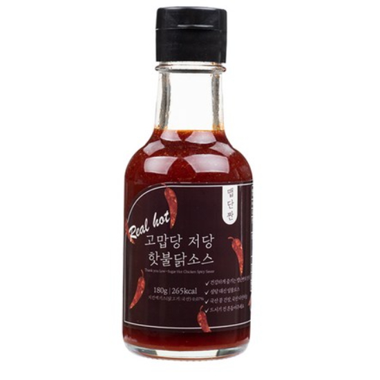 특별한맛 고맙당 저당 불닭 핫소스 180g (3개)_이미지