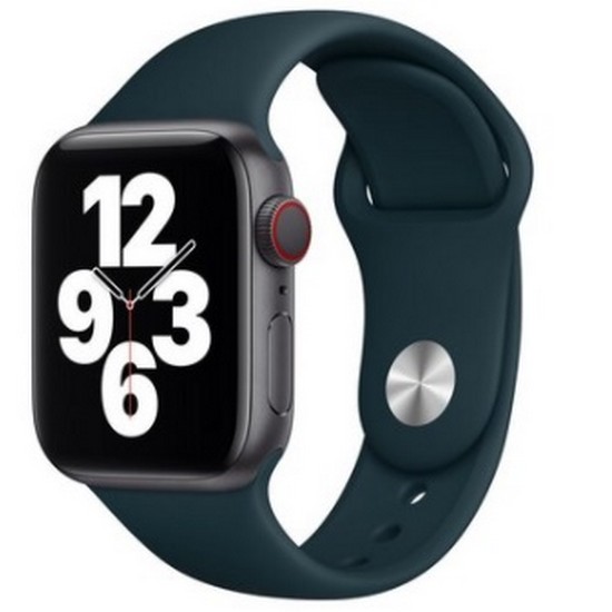 APPLE 스포츠 밴드 Regular (맬러드 그린) (42mm/44mm)_이미지