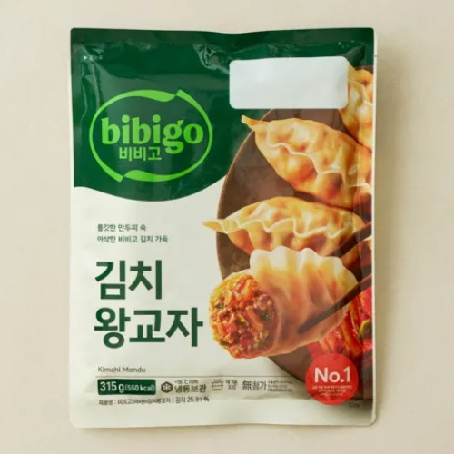 CJ제일제당 비비고 김치 왕교자 315g (1개)_이미지