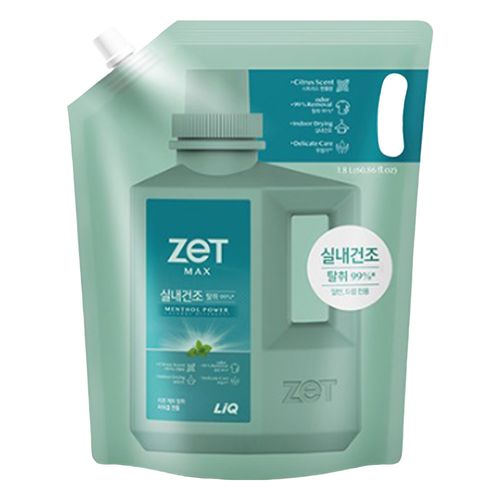 애경 리큐 제트 맥스 탈취 파워겔 멘톨 리필 1.8L (5개)