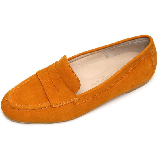 쓰담슈즈 세이브토 페니 로퍼 (오렌지)